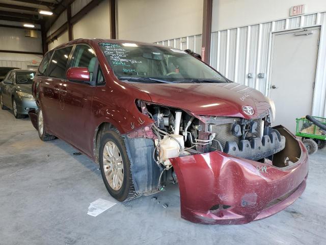 Salvage cars for sale from Copart Byron, GA: 2013 Toyota Sienna