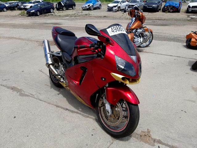 Salvage cars for sale from Copart Woodhaven, MI: 2002 Kawasaki ZX1200 B