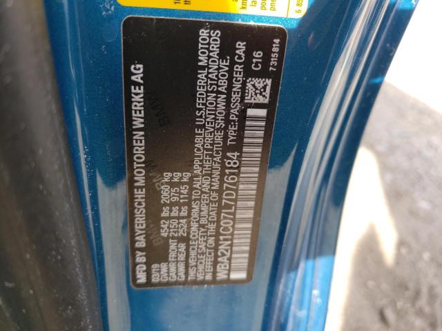 2020 BMW M240I WBA2N1C07L7D76184
