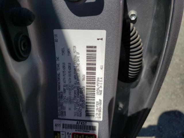 2018 TOYOTA TUNDRA CRE - 5TFDY5F19JX733650