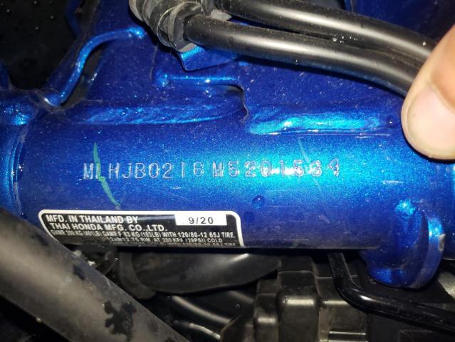 2021 HONDA Z125 M MLHJB0216M5201539