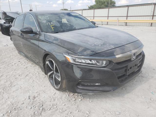 Salvage cars for sale from Copart Haslet, TX: 2019 Honda Accord Sport