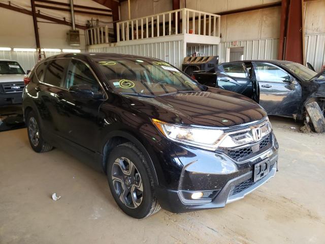Salvage cars for sale from Copart Longview, TX: 2019 Honda CR-V EX