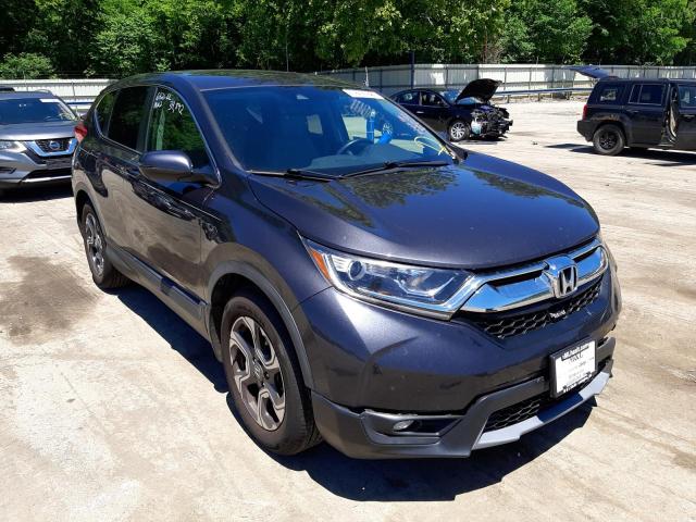 Salvage cars for sale from Copart Ellwood City, PA: 2018 Honda CR-V EXL