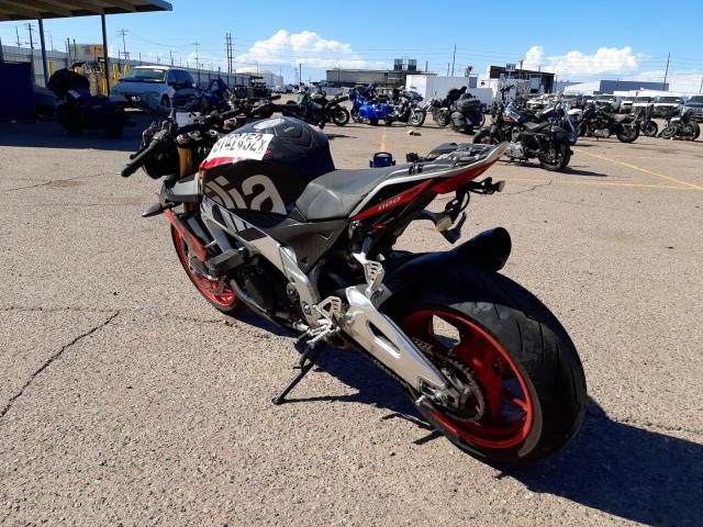 2017 APRILIA TUONO V4 1 ZD4KGU009HS000188