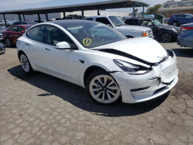 Rental Vehicles for sale at auction: 2022 Tesla Model 3