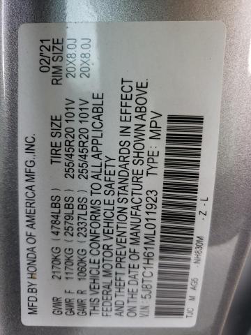 2021 ACURA RDX A-SPEC - 5J8TC1H61ML011923