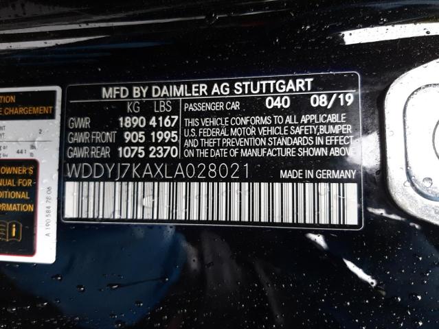 2020 MERCEDES-BENZ AMG GT R WDDYJ7KAXLA028021