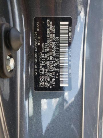 2020 TOYOTA 86 GT JF1ZNAE18L8752489