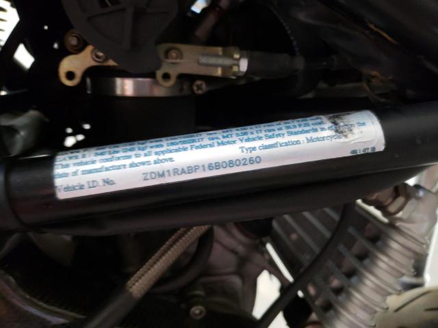 2006 DUCATI MONSTER S2 ZDM1RABP16B080260