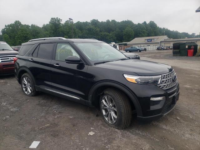 Salvage cars for sale from Copart York Haven, PA: 2021 Ford Explorer L