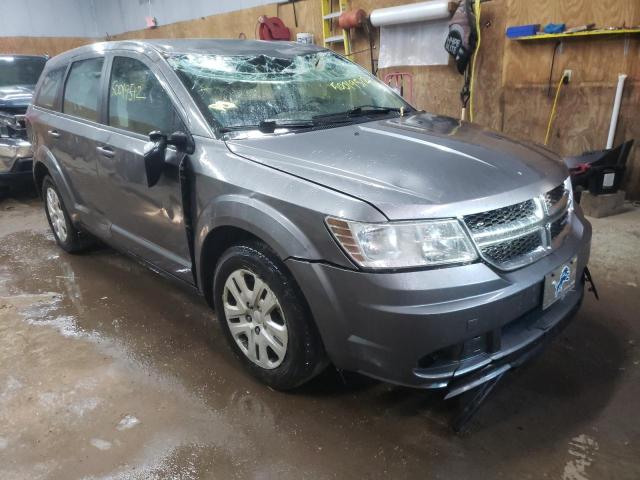Salvage cars for sale from Copart Kincheloe, MI: 2013 Dodge Journey SE