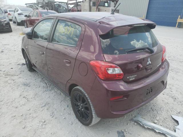 2019 MITSUBISHI MIRAGE LE ML32A5HJ6KH006537
