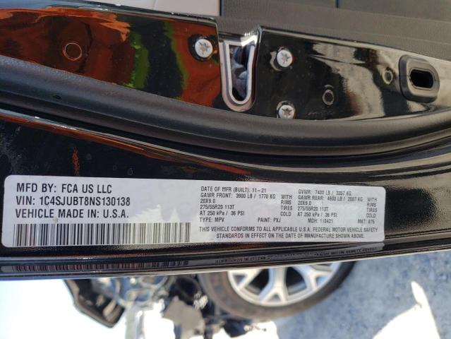 2022 JEEP WAGONEER S 1C4SJUBT8NS130138