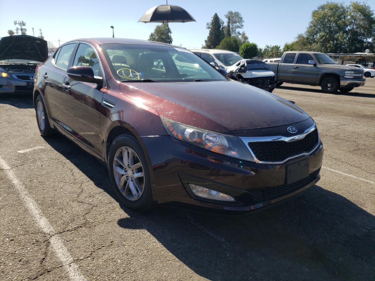 2012 Kia Optima Lx VIN: 5XXGM4A70CG084622 Lot: 50248292