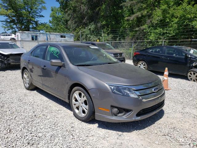 Salvage cars for sale from Copart Northfield, OH: 2012 Ford Fusion SE