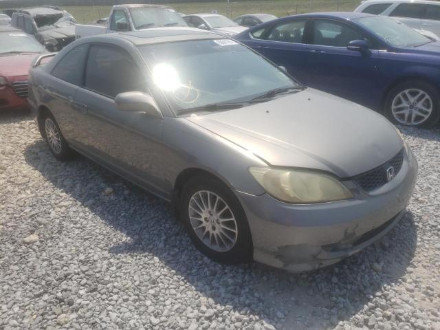 Salvage cars for sale from Copart New Orleans, LA: 2005 Honda Civic EX