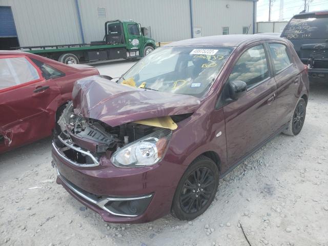 2019 MITSUBISHI MIRAGE LE ML32A5HJ6KH006537