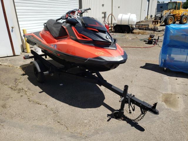 Salvage boats for sale at Woodburn, OR auction: 2017 BRP Jetski