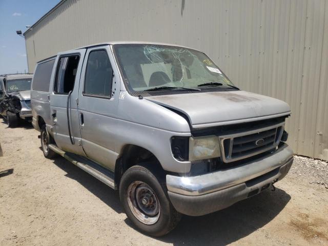 Salvage cars for sale from Copart Houston, TX: 2005 Ford Econoline