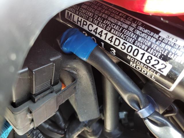 2013 HONDA CBR500 R MLHPC4414D5001822