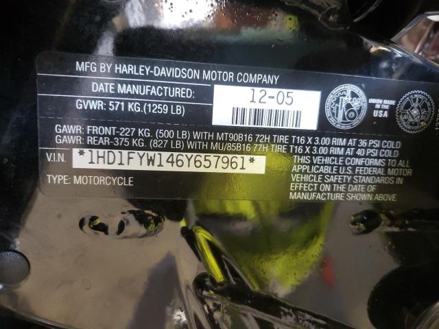 2006 HARLEY-DAVIDSON FLHRSI 1HD1FYW146Y657961