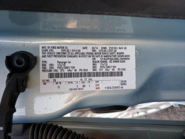 1FADP5AU8EL509454 Ford C-MAX SE