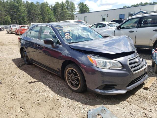Salvage cars for sale from Copart Lyman, ME: 2015 Subaru Legacy 2.5