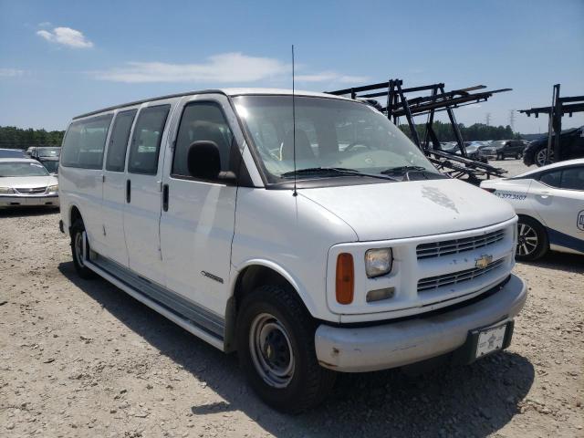 Salvage trucks for sale at Memphis, TN auction: 2001 Chevrolet Express G3