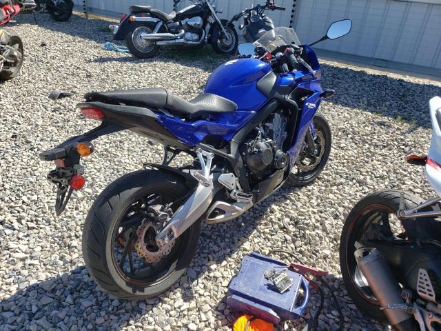 HONDA CBR CYCLE 2014 BLUE Photo 4