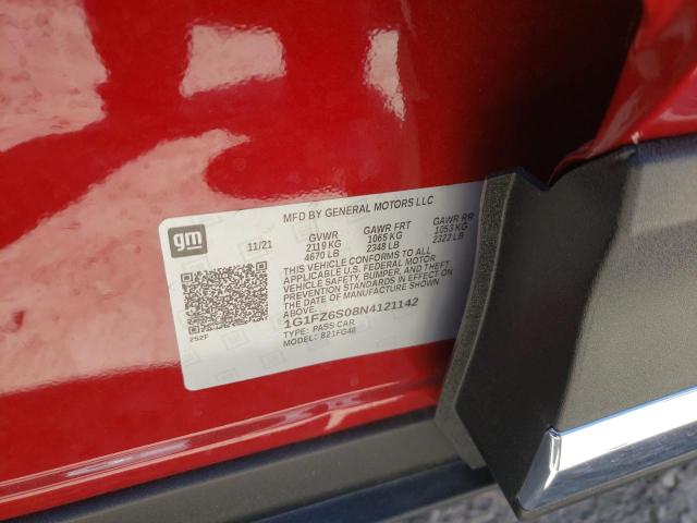 2022 CHEVROLET BOLT EUV P 1G1FZ6S08N4121142