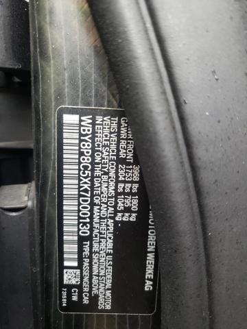 2019 BMW I3 S REX - WBY8P8C5XK7D00130