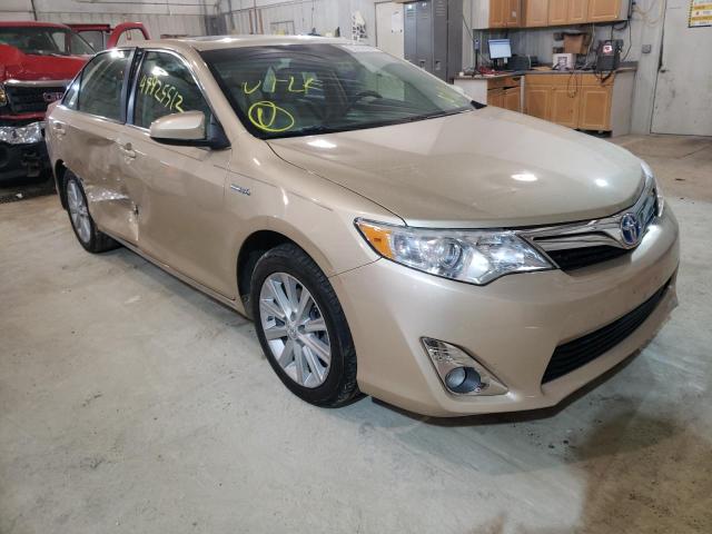 Salvage cars for sale from Copart Columbia, MO: 2012 Toyota Camry Hybrid