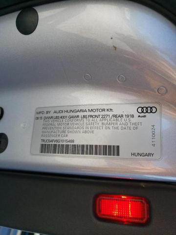 2016 AUDI TT TRUC5AFV6G1015488