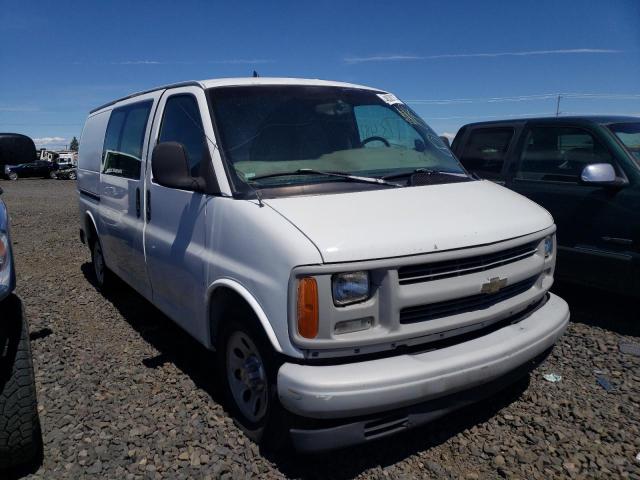 Salvage trucks for sale at Airway Heights, WA auction: 1999 Chevrolet Express G2