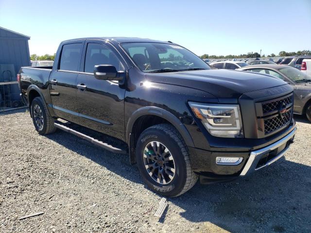 Salvage cars for sale from Copart Antelope, CA: 2021 Nissan Titan SV