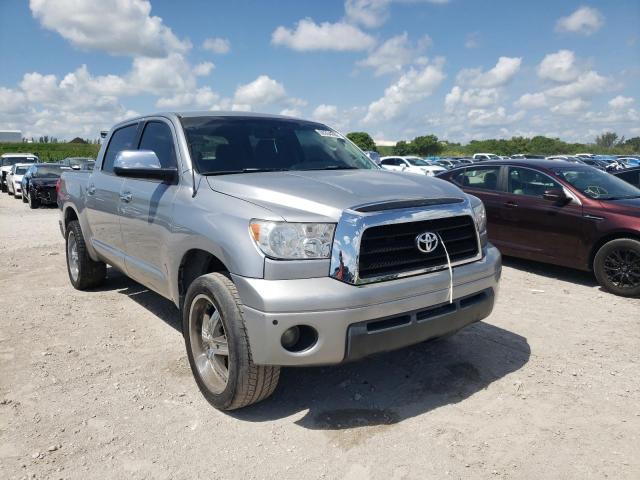 Salvage cars for sale from Copart West Palm Beach, FL: 2008 Toyota Tundra CRE