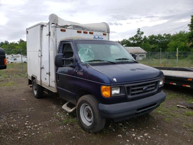 Salvage cars for sale from Copart Chambersburg, PA: 2005 Ford Econoline