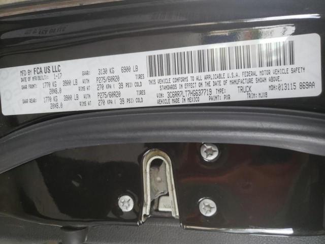 2017 DODGE 1500 SLT 3C6RR7LT7HG637719