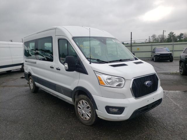 Salvage cars for sale from Copart Pennsburg, PA: 2021 Ford Transit T