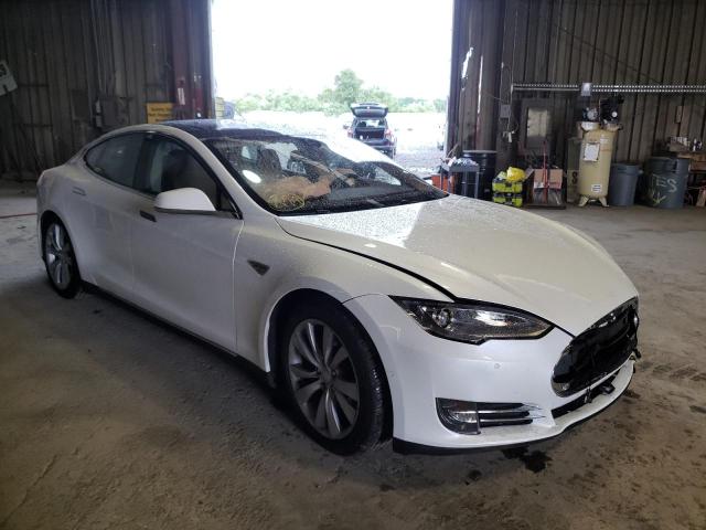 Salvage cars for sale from Copart Windsor, NJ: 2015 Tesla Model S 85