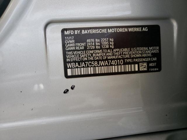 2018 BMW 530 XI - WBAJA7C58JWA74010