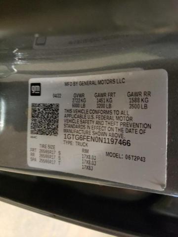 2022 GMC CANYON AT4 1GTG6FEN0N1197466
