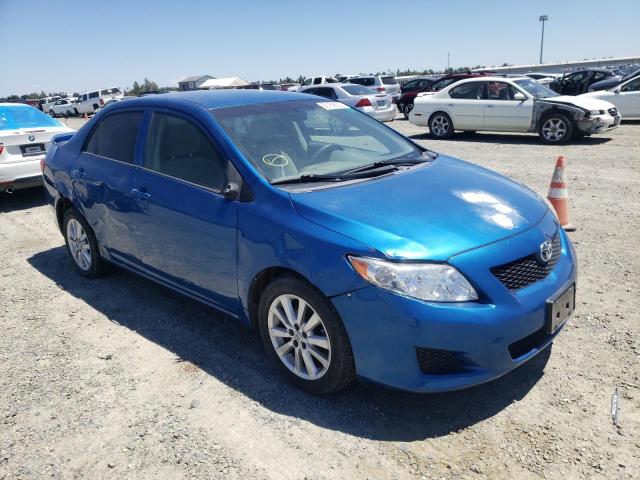 Salvage cars for sale from Copart Antelope, CA: 2009 Toyota Corolla BA