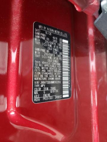 2021 NISSAN ROGUE PLAT JN8AT3DD8MW302203