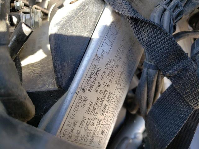 2006 BMW F650 DAKAR WB10186A56ZL45926