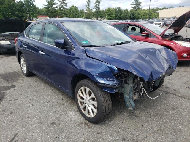 Salvage cars for sale from Copart Exeter, RI: 2018 Nissan Sentra S