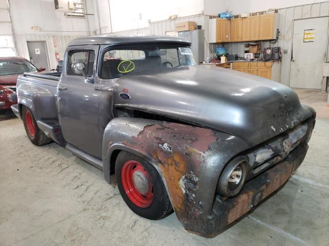 Salvage cars for sale at Columbia, MO auction: 1956 Ford F100