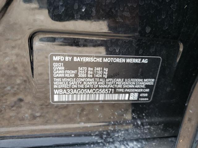 2021 BMW 530XE WBA33AG05MCG56571