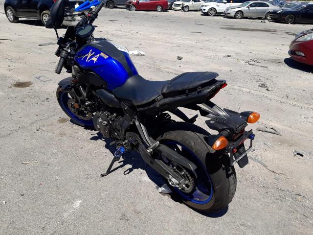 2018 YAMAHA MT07 JYARM27E4JA001331
